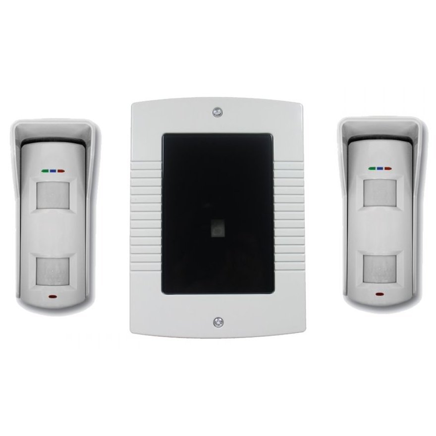 KIT 2x detectori Wireless XDH10TT-WE + receiver UR2-WE 868Mhz, bidirectional Enforcer