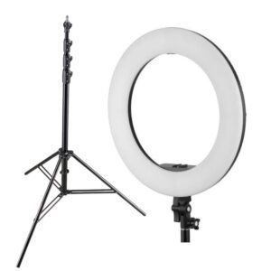 Ring-light 60W Bicolor (3200K- 5600K) cu stativ – Default Title