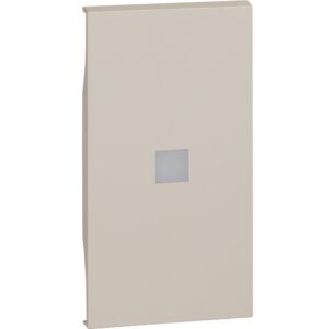 Tasta 2 module luminozitate ridicata pentru intrerupatoare Bticino Living Now KM01M2X, nisip