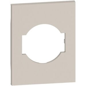 Placa adecvata pentru prize standard italian/ german Bticino Living Now KM03M3, nisip