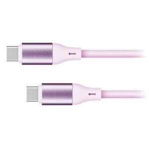 Cablu USB-C SILICON TYPE C-TYPE C 100W 1M BASIC KRUGER&MATZ KM1269-1P