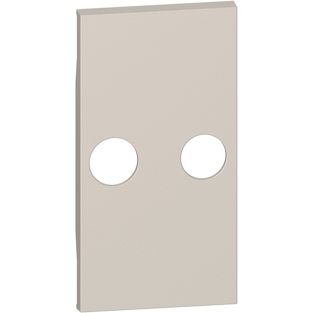 Tasta 2 module pentru prizele tv Bticino Living Now KM25M2, nisip