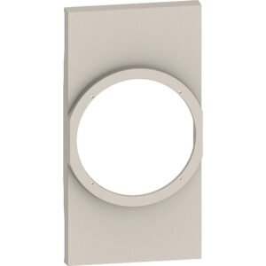 Placa 2 module pentru prizele conectate standard german Bticino Living Now KM34M2, nisip