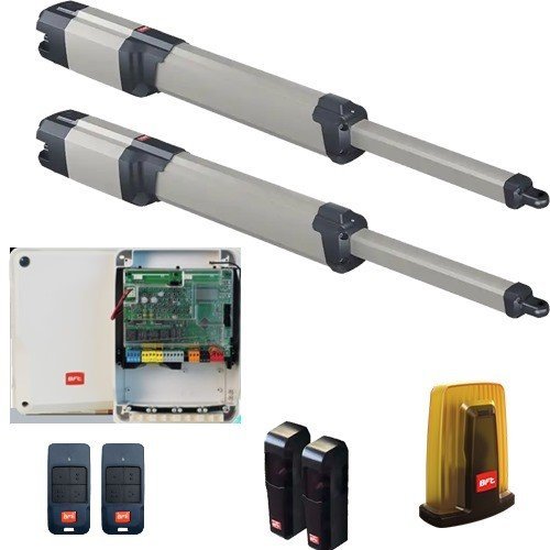 Kit automatizare porti batante maxim 2×2.5m, BFT KUSTOS BT B25 KIT 24V, utilizare intensiva