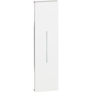 Tasta iluminabila pentru intrerupatoarele 1 modul Bticino Living Now KW01, alb