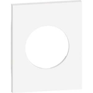 Placa 3 module adecvata pentru prize standard german Bticino Living Now KW04M3, alb