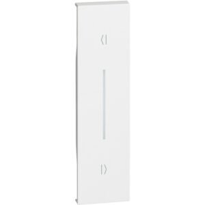 Tasta 1 modul pentru referinta K4037 instalare verticala Bticino Living Now KW05V, alb