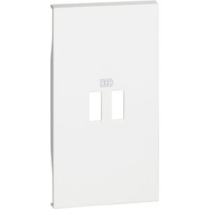 Placa pentru referintele K4285C2, K4286C2, K4287C2 Bticino Living Now KW12C, alb