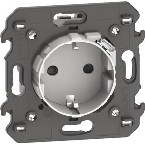 Priza electrica standard german, cu incarcator USB integrat Bticino Living Now KW4141USB, alb