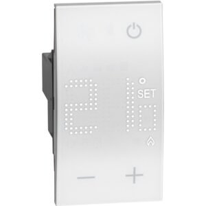 Termostat electronic de camera 2 module Bticino Living Now KW4441, alb