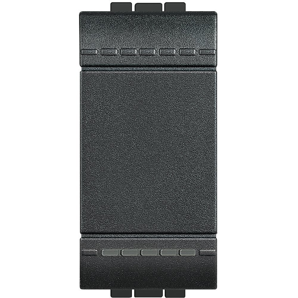 Intrerupator cap cruce 1 modul Living Light Bticino L4004N, antracit