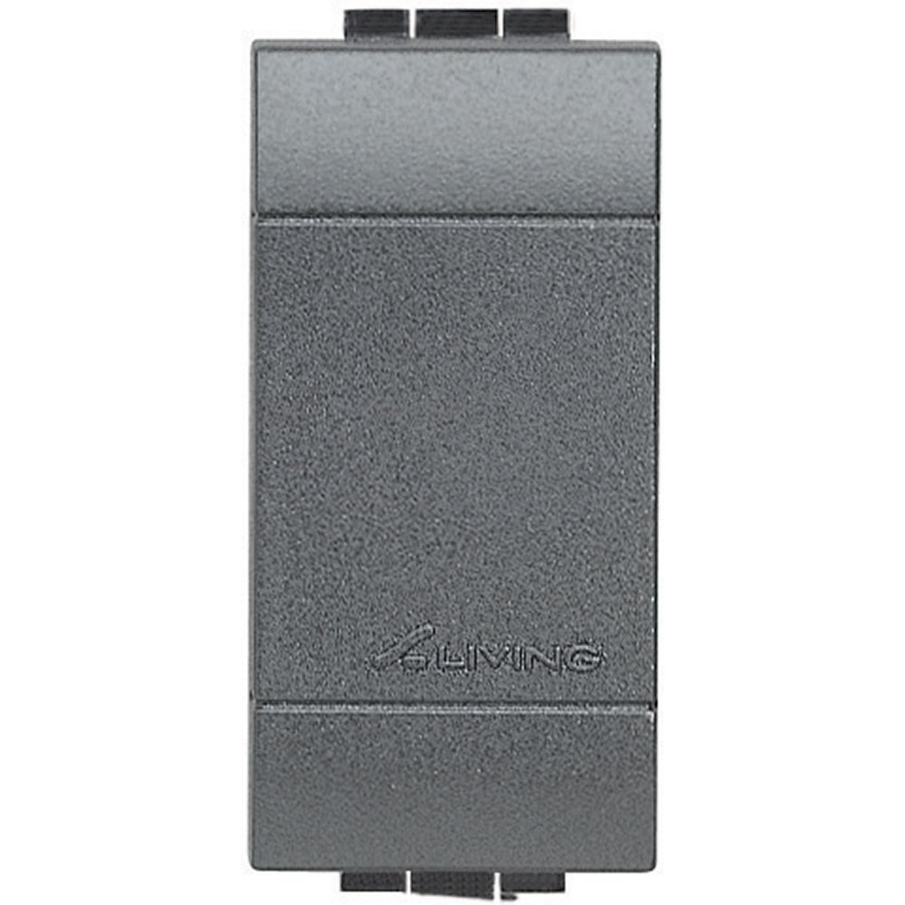 Tasta falsa 1 modul Bticino Living Light L4950, antracit