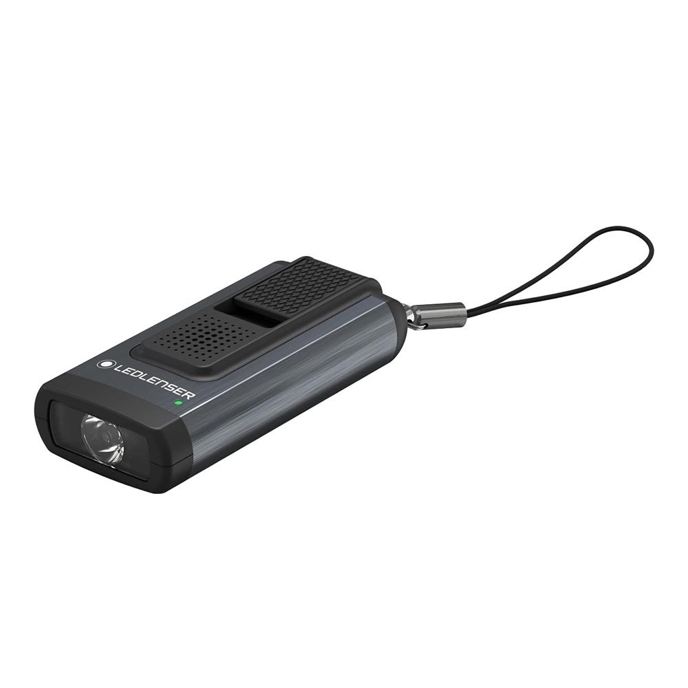 Lanterna tip breloc reincarcabila Led Lenser K6R Safety, 400 lumeni, 80 m