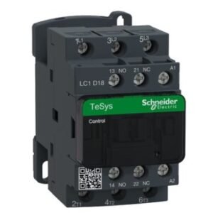Contactor TeSys Deca Schneider LC1D18E7, 3P(3NO), AC-3/3e, 