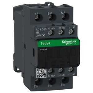 Contactor TeSys Deca Schneider LC1D25BL, 3ND, 25A, 24V DC, AC-3/3e, 