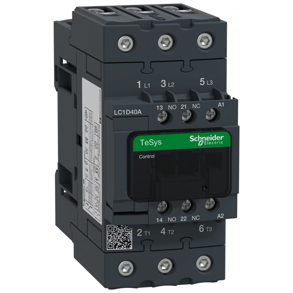 Contactor 3P 40A AC aux 1NO+1NC bobina la 230V 50Hz Schneider LC1D40AP5