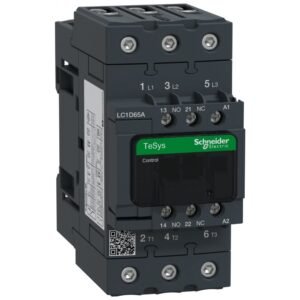 Contactor Tesys D 3P(3 NO) – AC-3 – 440 V 65 A , bobina 230VAC 50/60Hz Schneider LC1D65AP7