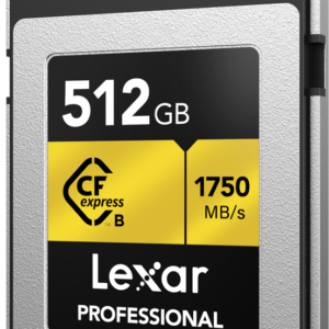 Lexar Card memorie CFexpress Type B Pro Gold R1750/W1500 512GB – Default Title