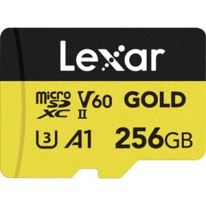 Lexar microSDXC GOLD UHS-II/C10/A1/U3 R280/W180 (V60) 256GB – Default Title