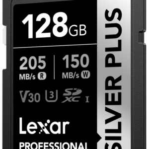Lexar SDXC Professional SILVER Plus 1066x UHS-I/U3/A2/4K R205/W150 (V30) 128GB – Default Title