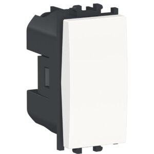 Intrerupator simplu 1 modul Schneider Easy Styl LMR0100001, alb