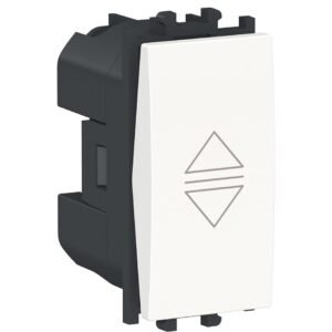 Intrerupator jaluzele 1 modul Schneider Easy Styl LMR0711001, alb
