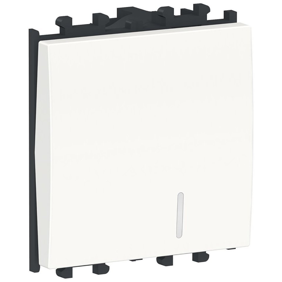 Intrerupator cap scara, indicator luminos, 2M Schneider Easy Styl LMR1422001, alb