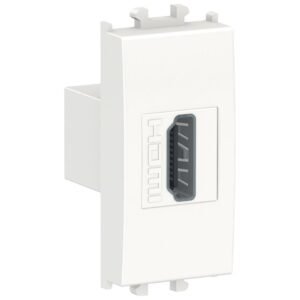 Priza HDMI 1 modul Schneider Easy Styl LMR6234001, alb