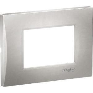 Rama curbata 3 module Schneider Easy Styl LMR7263005, argintiu