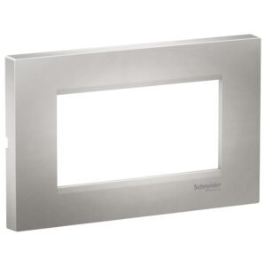 Rama plata 4 module Schneider Easy Styl LMR7264004, argintiu