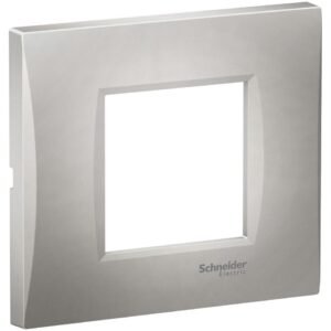 Rama curbata 2 module Schneider Easy Styl LMR7362004, argintiu