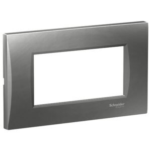 Rama curbata 4M Schneider Easy Styl LMR7364006, gri fumuriu