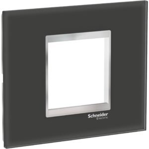 Rama sticla 2M Schneider Easy Styl LMR7932038, negru/crom