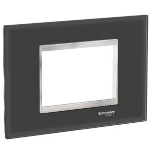 Rama sticla 3M Schneider Easy Styl LMR7933038, negru/crom