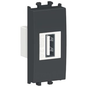 Priza transfer date USB 1M Schneider Easy Styl LMR9810003, negru