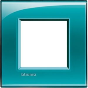Rama ornament 2 module Bticino Living Light LNA4802VD, verde