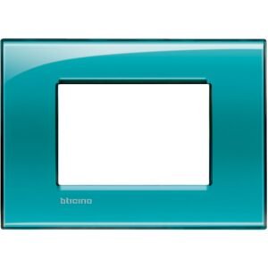Rama ornament 3 module Bticino Living Light LNA4803VD, verde