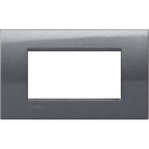 Rama ornament 4 module Bticino Living Light LNA4804AC, otel