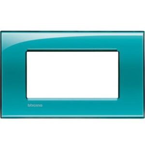 Rama ornament 4 module Bticino Living Light LNA4804VD, verde