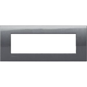 Rama ornament 7 module Bticino Living Light LNA4807AC, otel