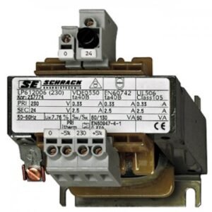 Transformator de comanda monofazat, 230V/24V, 1000 VA, IP00 Schrack LP602100T
