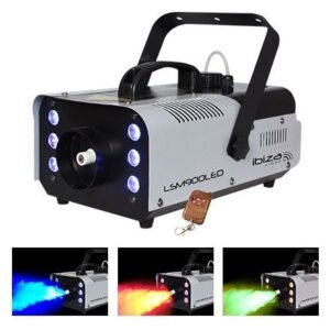 Masina fum 900W cu LED-URI 6X3W DMX Ibiza Light LSM900LED