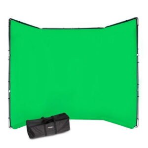 Manfrotto Fundal Chroma Key verde Panoramic cu cadru inclus 4×2.90m – Default Title