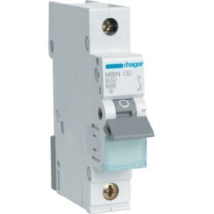 Siguranta automata 1P 32A 6KA curba B Hager MBN132