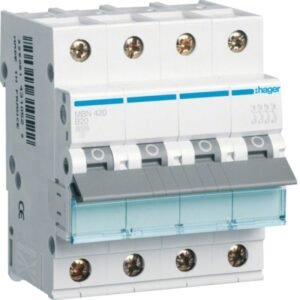 Siguranta automata 4P 20A 6kA curba B Hager MBN420