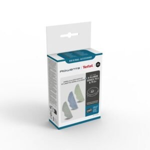 Kit 3 mopuri din microfibra Rowenta ZR185001  compatibile cu aspiratoarele robot X-Plorer Serie S65  S65+  S70  S70+  S140  S140+  S135  S135+  seriil