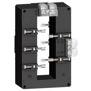 Transformator de curent tropicalizat 2500/5 iesire dubla pentru bari colectoare 127×52 Schneider METSECT5DC250