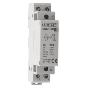 Contactor pe sina DIN 4P/20A 4NC LNC1-20 Comtec MF0003-00774