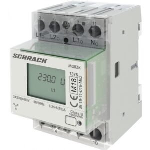 Contor digital modular, masurare directa 65A, MID, RS485 Schrack MGRZK465