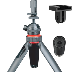 Mini trepied cu Bluetooth pentru Camera/Smartphone/GoPro – Default Title